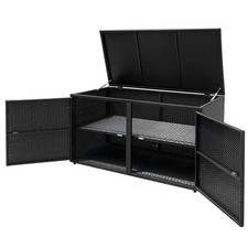 Baule esterno rattan usato  Italia