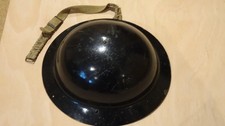 Tin helmet black for sale  STOWMARKET