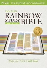 Niv rainbow study for sale  LONDON