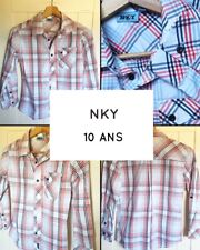 Chemise carreaux nky d'occasion  Marcq-en-Barœul