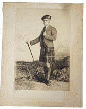 Original etching prince for sale  BATH