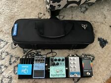 Placa de pedal de baixo com fonte de alimentação Strymon Ojai e 4 pedais de baixo, usado comprar usado  Enviando para Brazil