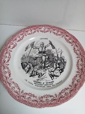 Assiette parlante xixème d'occasion  Saint-Loup-sur-Semouse