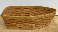 Vintage 2002 Longaberger Row Your Boat Cesta em Forma de Madeira Fundo 13.375" de Comprimento comprar usado Vintage 2002 Longaberger Row Your Boat Cesta em Forma de Madeira Fundo 13.375" de Comprimento comprar usado  Enviando para Brazil