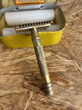 Rasoio vintage gillette usato  Val di Nizza