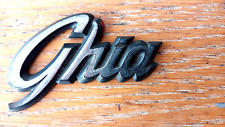 Ford ghia badge for sale  EDINBURGH