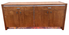 Walnut credenza aluminum for sale  Charleston