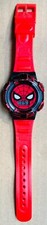 Accutime Marvel Spider-Man relógio digital quartzo plástico vermelho iluminado ~ FRETE GRÁTIS! comprar usado  Enviando para Brazil