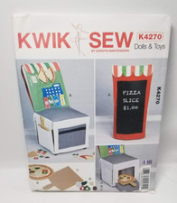 SEM CORTES! Capa para cadeira de loja de pizza e acessórios padrão de costura por Kwik Sew, K4270 comprar usado  Enviando para Brazil