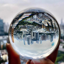 Sfera cristallo trasparente usato  Italia