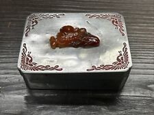 Yamanaka pewter carnelian for sale  Lincolnwood