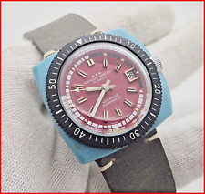 Antigo relógio masculino suíço Nanda X.200 antimagnético impermeável tamanho grande 36x40mm azul comprar usado  Enviando para Brazil