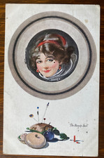 BARRIBAL VANITIES Arte Antiguo 1912 HENDERSON Postal BELLEZA Glamour Deco Dama segunda mano  Embacar hacia Mexico