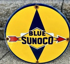Vintage blue sunoco for sale  Lisbon