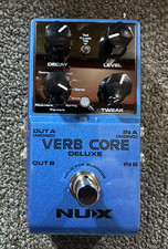 Usado, NUX Verb Core Deluxe - 8 efeitos diferentes de reverbos e congelamento - CAIXA ABERTA comprar usado  Enviando para Brazil