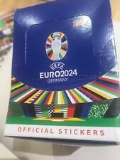 Caja Completa Sellada Topps UEFA Euro 2024 Alemania Pegatinas Oficiales Caja Completa 100. segunda mano  Embacar hacia Argentina