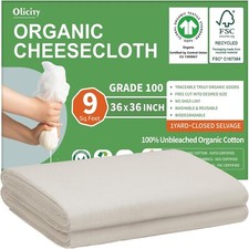 Organic cheese cloths for sale  Woodbridge