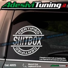 Adesivo certified shitbox usato  Nole