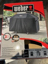 Weber GENESIS II **300 Series Black Premium Grill Cover- #7757 - USADO - Veja a nota comprar usado  Enviando para Brazil