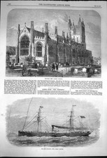 Estampa antiga original 1870 Croydon nova igreja paroquial Sin Nanzing Chi 19º comprar usado  Enviando para Brazil