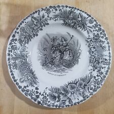 Assiette bleuet coquelicot d'occasion  Amiens-