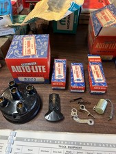 Usado, 1945-1949 WILLYS DISTRIBUTOR CAP TUNE UP KIT CJ-2 CJ-2A NOVO NOS PEÇAS FEITAS NOS EUA comprar usado  Enviando para Brazil