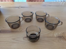 smoked glass mugs for sale  READING