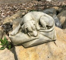 Statua cane dormiente usato  Spedire a Italy