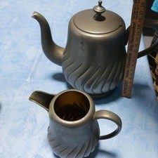 Kaffeekanne metall kännchen gebraucht kaufen  Feucht
