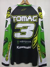 Camiseta reimpressão motocross réplica Eli Tomac 3 Kawasaki Ama Sx 2021 tamanho G comprar usado  Enviando para Brazil