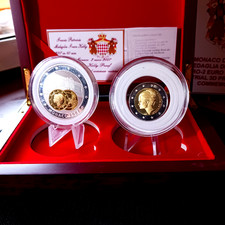 Monaco dittico 2007.medaglia usato  Vignola