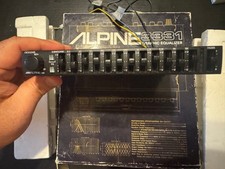 Pré-amplificador equalizador gráfico Alpine 3331 equalizador 11 bandas com caixa original comprar usado  Enviando para Brazil