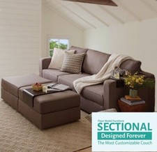Sectional customizable couch for sale  Netcong