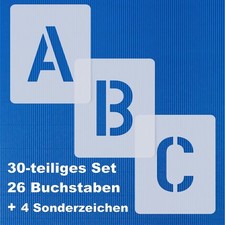 Buchstaben schablonen schrifts gebraucht kaufen  Berlin