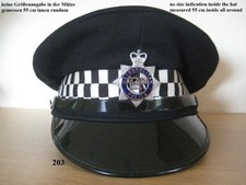 Polizeimütze england metropol gebraucht kaufen  Hasbergen