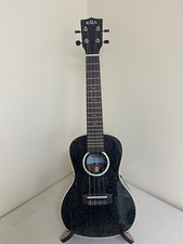 Ukulele de concerto Kala KA-SDH-C todo sólido sal e pimenta mogno com bolsa comprar usado  Enviando para Brazil