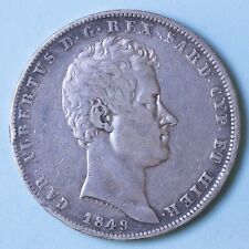 Carlo alberto lire usato  Firenze