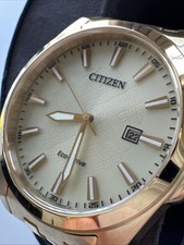Citizen Eco-Drive relógio masculino Peyten ouro aço inoxidável calendário 41MM BM7532-54P comprar usado  Enviando para Brazil