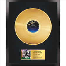 The Clash - London Calling / LP Gold 12" / Lembrança em moldura preta / Lembranças, usado comprar usado  Enviando para Brazil