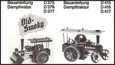 Wilesco bauanleitung dampfwalz gebraucht kaufen  Lüdenscheid