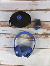 Auriculares inalámbricos Bluetooth Beats Solo con bolsa de transporte-azul segunda mano  Embacar hacia Argentina