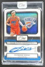 Assinaturas Ousmane Dieng 2022-23 Panini Basketball One & One Team Titan /99 comprar usado  Enviando para Brazil