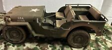 2001 Hasbro Toys GI Joe 1941 Willys Jeep veículo de patrulha militar escala 1/6 quente comprar usado  Enviando para Brazil