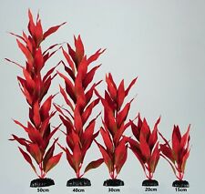 Red silk aquarium for sale  WIDNES