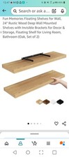 Floating shelves wall for sale  Manor