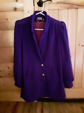 Women coat purple for sale  Nanty Glo