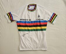 Camiseta de ciclismo Tour de France 1981 campeão mundial assinada por Bernard Hinault *PROVA* comprar usado  Enviando para Brazil