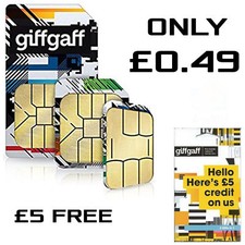 Giffgaff giff gaff d'occasion  Expédié en Belgium