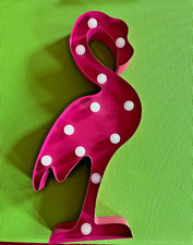 Flamingo leuchtfigur metall gebraucht kaufen  Nürnberg