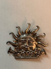 Sterling silver sun for sale  Hudson